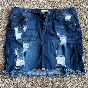 Jean Skirt